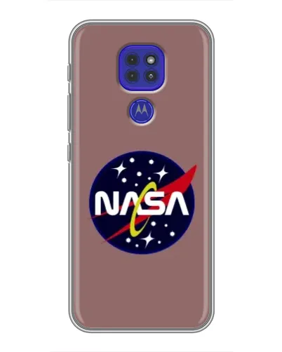 Чохол для Motorola MOTO G9 Play з картинкою «NASA — ретро космос» Чохол для Motorola MOTO G9 Play з картинкою «NASA — ретро космос»