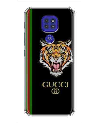 Чохол для Motorola MOTO G9 Play з картинкою «Тигр Gucci»