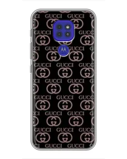Чохол для Motorola MOTO G9 Play з картинкою «Класична монограма Gucci»