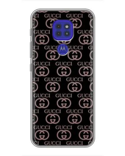 Чохол для Motorola MOTO G9 Play з картинкою «Класична монограма Gucci»