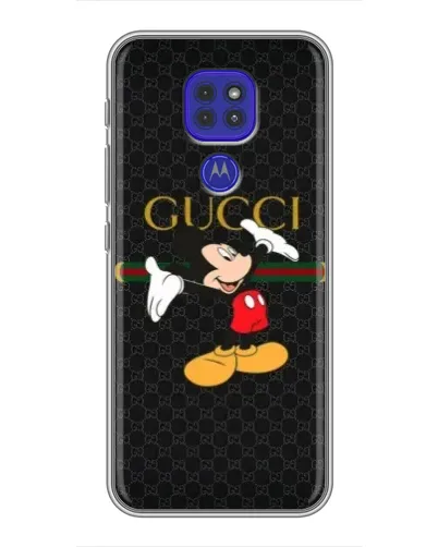 Чохол для Motorola MOTO G9 Play з картинкою «Міккі Маус Gucci»
