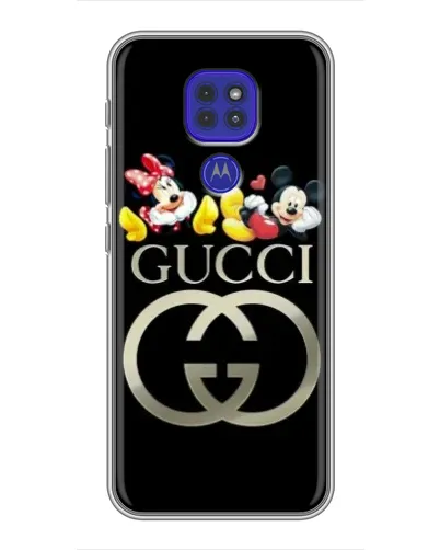 Чохол для Motorola MOTO G9 Play з картинкою «Gucci — герої Disney»