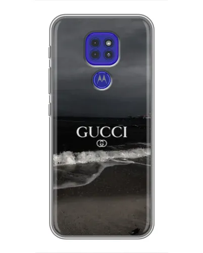 Чохол для Motorola MOTO G9 Play з картинкою «Gucci — морський прибій»