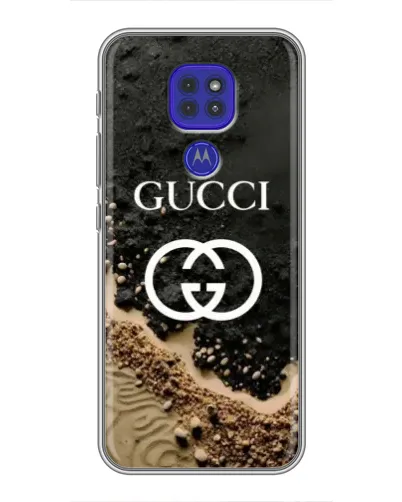 Чохол для Motorola MOTO G9 Play з картинкою «Gucci — піщані дюни»