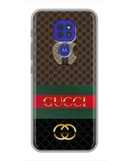 Чохол для Motorola MOTO G9 Play з картинкою «Gucci — брендований десерт»