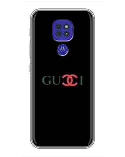 Чохол для Motorola MOTO G9 Play з картинкою «Gucci — червоний градієнт»
