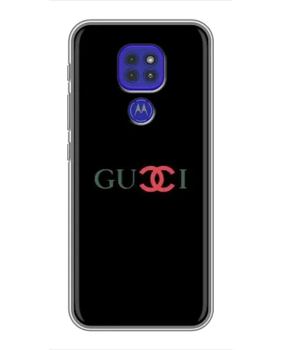 Чохол для Motorola MOTO G9 Play з картинкою «Gucci — червоний градієнт»