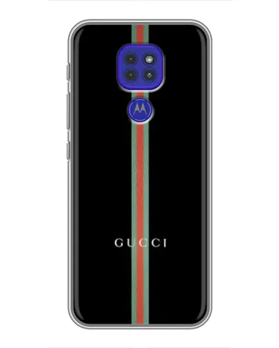 Чехол для Motorola MOTO G9 Play с картинкой «Gucci — строгая линия» Чехол для Motorola MOTO G9 Play с картинкой «Gucci — строгая линия»