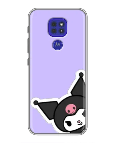 Чехол для Motorola MOTO G9 Play с картинкой «Забавная Kuromi» Чехол для Motorola MOTO G9 Play с картинкой «Забавная Kuromi»