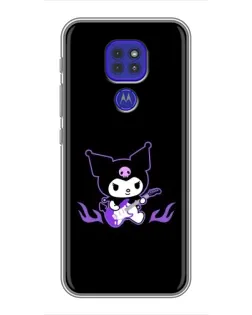 Чехол для Motorola MOTO G9 Play с картинкой «Электрическая Kuromi» Чехол для Motorola MOTO G9 Play с картинкой «Электрическая Kuromi»