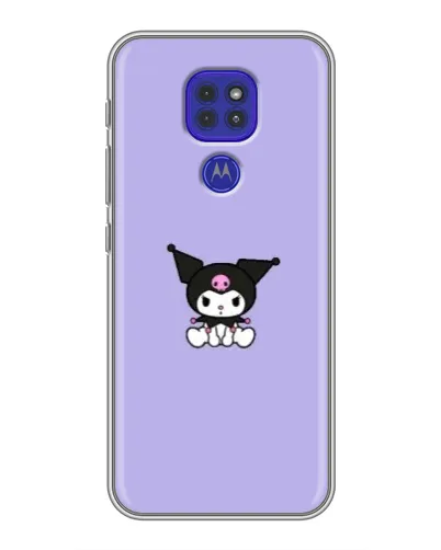 Чехол для Motorola MOTO G9 Play с картинкой «Kuromi — фиолетовый минимализм» Чехол для Motorola MOTO G9 Play с картинкой «Kuromi — фиолетовый минимализм»