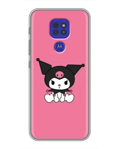 Чехол для Motorola MOTO G9 Play с картинкой «Хмурая Kuromi» Чехол для Motorola MOTO G9 Play с картинкой «Хмурая Kuromi»