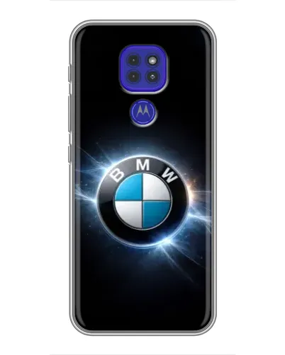 Чехол для Motorola MOTO G9 Play с картинкой «BMW — неоновое сияние» Чехол для Motorola MOTO G9 Play с картинкой «BMW — неоновое сияние»