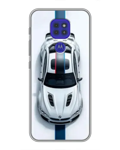 Чехол для Motorola MOTO G9 Play с картинкой «Вид сверху — BMW M» Чехол для Motorola MOTO G9 Play с картинкой «Вид сверху — BMW M»