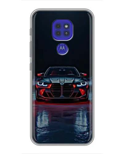 Чехол для Motorola MOTO G9 Play с картинкой «BMW на мокрой дороге» Чехол для Motorola MOTO G9 Play с картинкой «BMW на мокрой дороге»