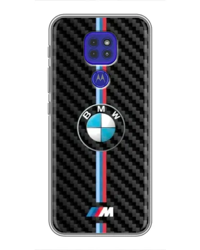 Чехол для Motorola MOTO G9 Play с картинкой «Эмблема BMW и карбон» Чехол для Motorola MOTO G9 Play с картинкой «Эмблема BMW и карбон»