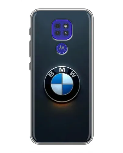 Чехол для Motorola MOTO G9 Play с картинкой «Логотип BMW — минимализм» Чехол для Motorola MOTO G9 Play с картинкой «Логотип BMW — минимализм»