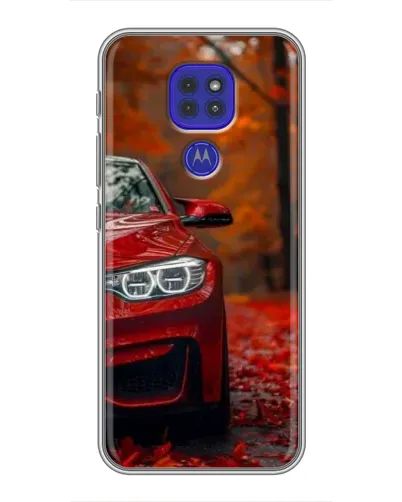 Чехол для Motorola MOTO G9 Play с картинкой «Осенняя BMW M4» Чехол для Motorola MOTO G9 Play с картинкой «Осенняя BMW M4»