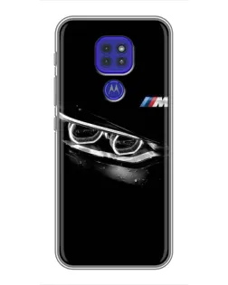 Чохол для Motorola MOTO G9 Play з картинкою «BMW — погляд тигра»