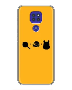 Чехол для Motorola MOTO G9 Play с картинкой «BMW — современная классика»