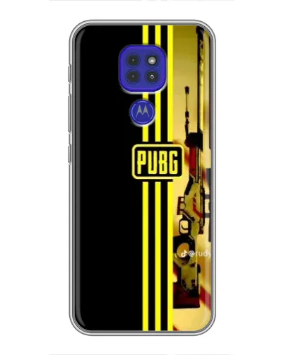 Чехол для Motorola MOTO G9 Play с картинкой «PUBG — камуфляжный шлем»