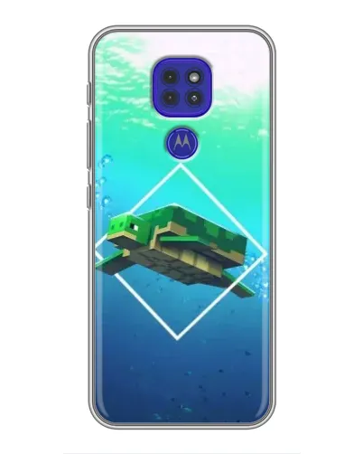 Чехол для Motorola MOTO G9 Play с картинкой «Черепаха Minecraft» Чехол для Motorola MOTO G9 Play с картинкой «Черепаха Minecraft»