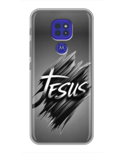 Чохол для Motorola MOTO G9 Play з картинкою «Напис Jesus Graffiti» Чохол для Motorola MOTO G9 Play з картинкою «Напис Jesus Graffiti»