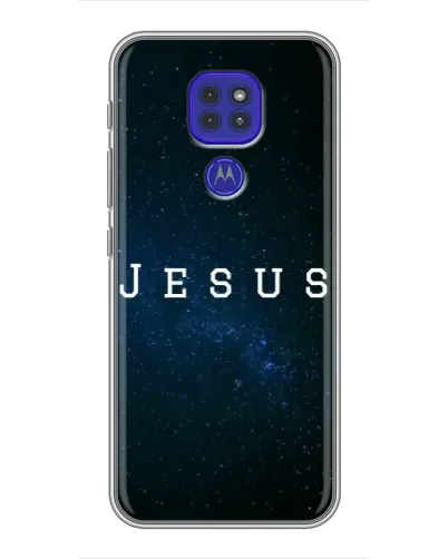 Чохол для Motorola MOTO G9 Play з картинкою «Зоряне небо Jesus» Чохол для Motorola MOTO G9 Play з картинкою «Зоряне небо Jesus»