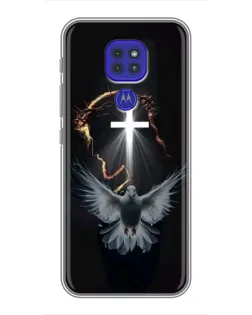 Чохол для Motorola MOTO G9 Play з картинкою «Голуб та Світло»