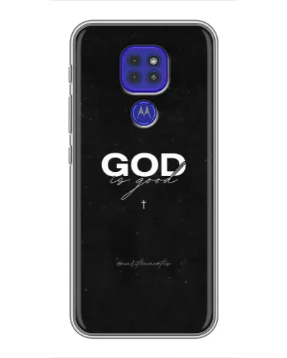 Чохол для Motorola MOTO G9 Play з картинкою «GOD — Бог над усім» Чохол для Motorola MOTO G9 Play з картинкою «GOD — Бог над усім»