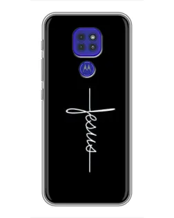 Чохол для Motorola MOTO G9 Play з картинкою «Тонка лінія віри»