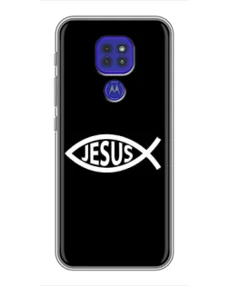 Чохол для Motorola MOTO G9 Play з картинкою «Класичний Jesus»