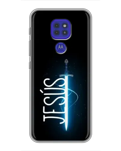 Чохол для Motorola MOTO G9 Play з картинкою «Меч Духа Jesus» Чохол для Motorola MOTO G9 Play з картинкою «Меч Духа Jesus»