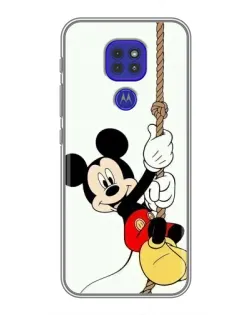 Чехол для Motorola MOTO G9 Play с картинкой «Mickey на канате»