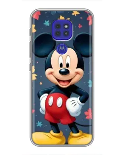 Чохол для Motorola MOTO G9 Play з картинкою «Осінній Mickey Mouse»