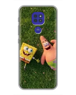 Чохол для Motorola MOTO G9 Play з картинкою «Друзі на галявині»