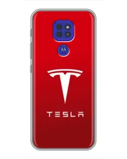 Чехол для Motorola MOTO G9 Play с картинкой «Tesla Red Classic» Чехол для Motorola MOTO G9 Play с картинкой «Tesla Red Classic»