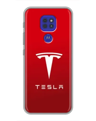 Чехол для Motorola MOTO G9 Play с картинкой «Tesla Red Classic» Чехол для Motorola MOTO G9 Play с картинкой «Tesla Red Classic»