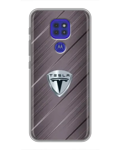 Чехол для Motorola MOTO G9 Play с картинкой «Металлическая текстура Tesla» Чехол для Motorola MOTO G9 Play с картинкой «Металлическая текстура Tesla»