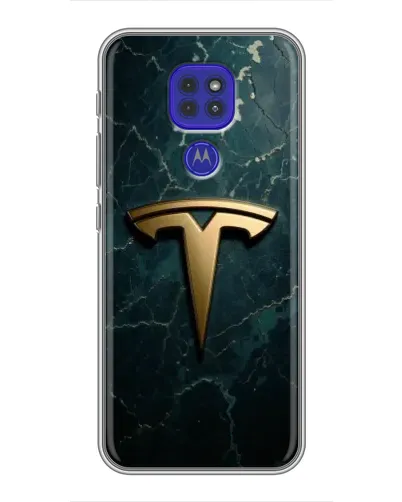 Чехол для Motorola MOTO G9 Play с картинкой «Мраморная Tesla Gold» Чехол для Motorola MOTO G9 Play с картинкой «Мраморная Tesla Gold»