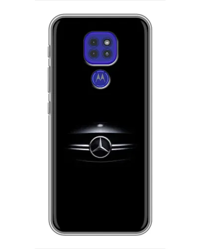 Чехол для Motorola MOTO G9 Play с картинкой «Mercedes — абстрактные линии»