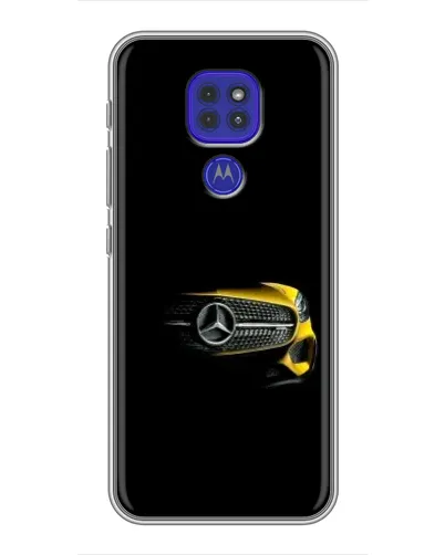 Чехол для Motorola MOTO G9 Play с картинкой «Mercedes — ретро стиль»