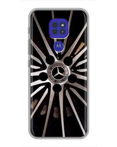 Чехол для Motorola MOTO G9 Play с картинкой «Диск Mercedes»