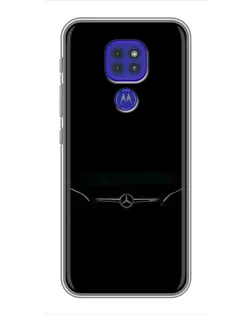 Чехол для Motorola MOTO G9 Play с картинкой «Mercedes Stealth Look»