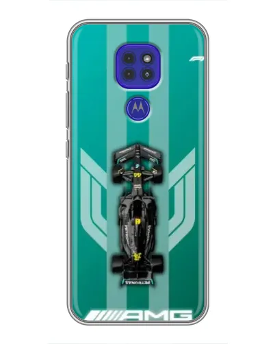 Чехол для Motorola MOTO G9 Play с картинкой «Mercedes AMG Petronas»