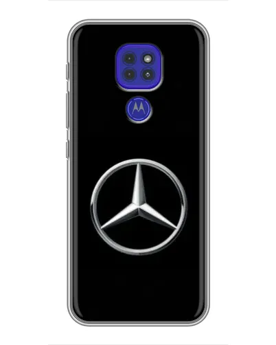 Чехол для Motorola MOTO G9 Play с картинкой «Mercedes классический лого»