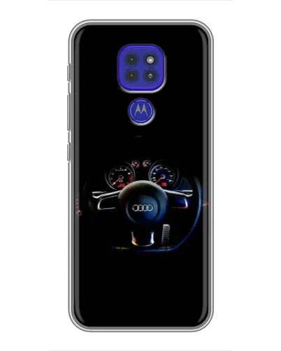 Чохол для Motorola MOTO G9 Play з картинкою «Салон Audi — кермо» Чохол для Motorola MOTO G9 Play з картинкою «Салон Audi — кермо»