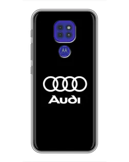 Чехол для Motorola MOTO G9 Play с картинкой «Классическое лого Audi» Чехол для Motorola MOTO G9 Play с картинкой «Классическое лого Audi»