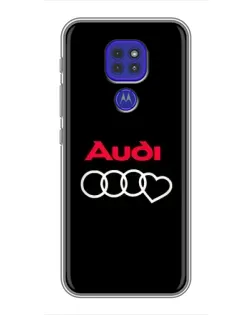 Чехол для Motorola MOTO G9 Play с картинкой «Логотип Audi Heart» Чехол для Motorola MOTO G9 Play с картинкой «Логотип Audi Heart»