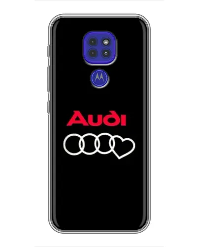 Чохол для Motorola MOTO G9 Play з картинкою «Логотип Audi Heart» Чохол для Motorola MOTO G9 Play з картинкою «Логотип Audi Heart»